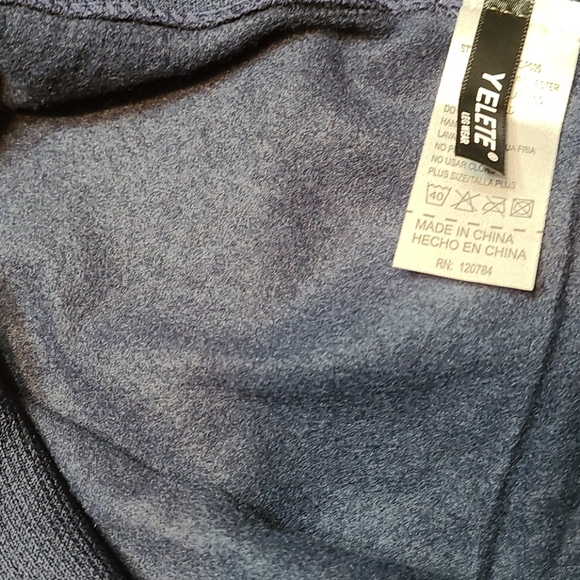 Yelete Leg wear Dark Navy Leggings Plus size - Picture 6 of 6